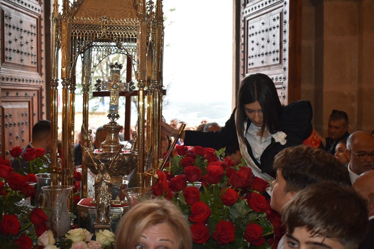 Abanilla peregrina a Caravaca - Misa del Peregrino