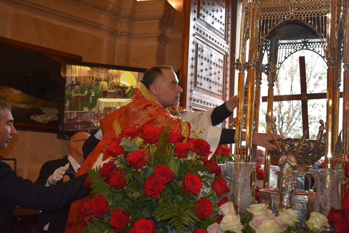 Abanilla peregrina a Caravaca - Misa del Peregrino