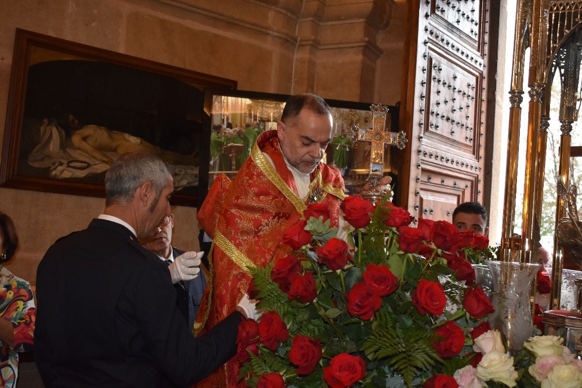Abanilla peregrina a Caravaca - Misa del Peregrino