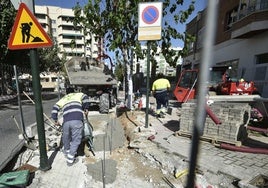 Obras en Nuestra Señora de los Buenos Libros.