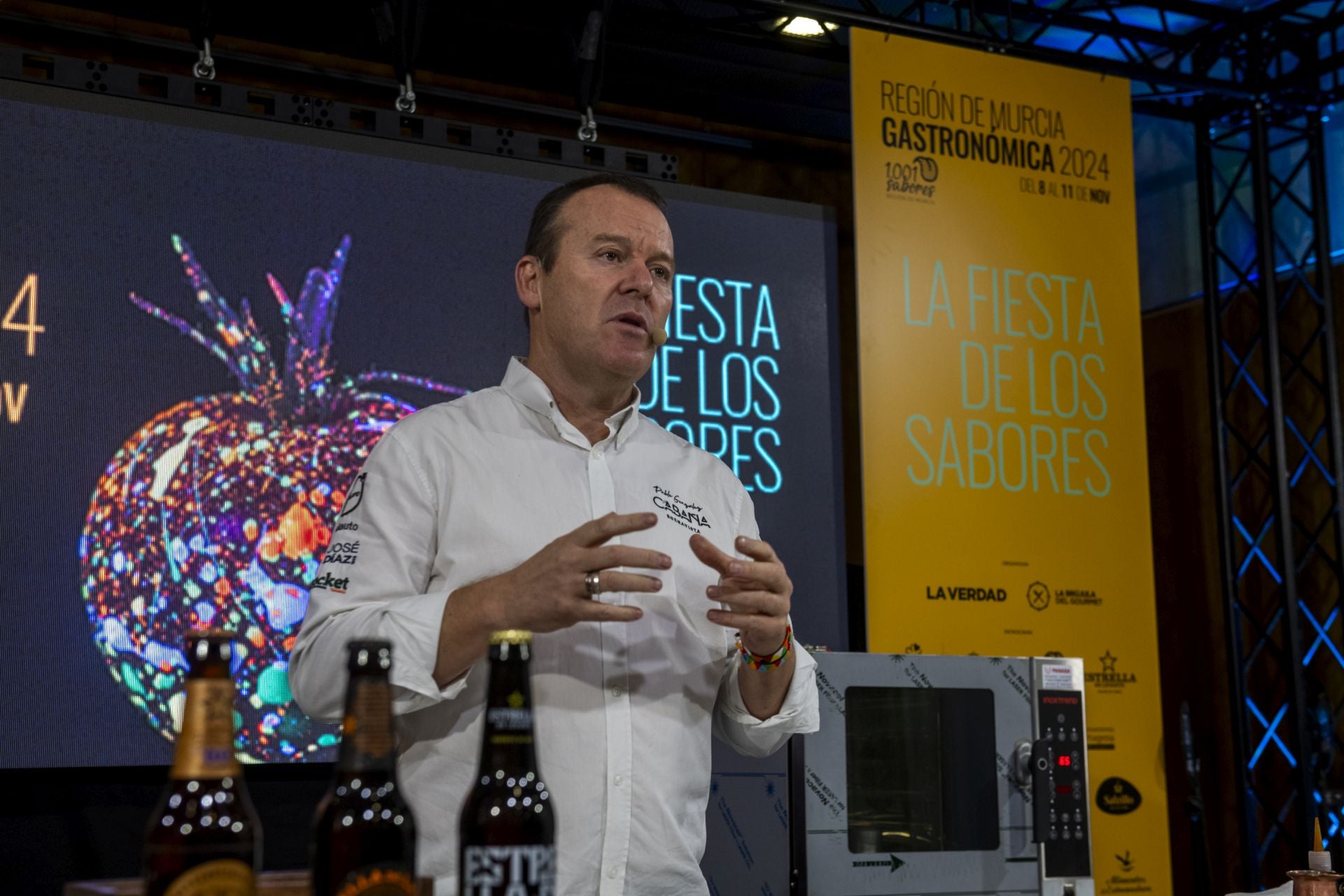 Pablo González Conejero cede el protagonismo a los cítricos y las verduras en Región de Murcia Gastronómica