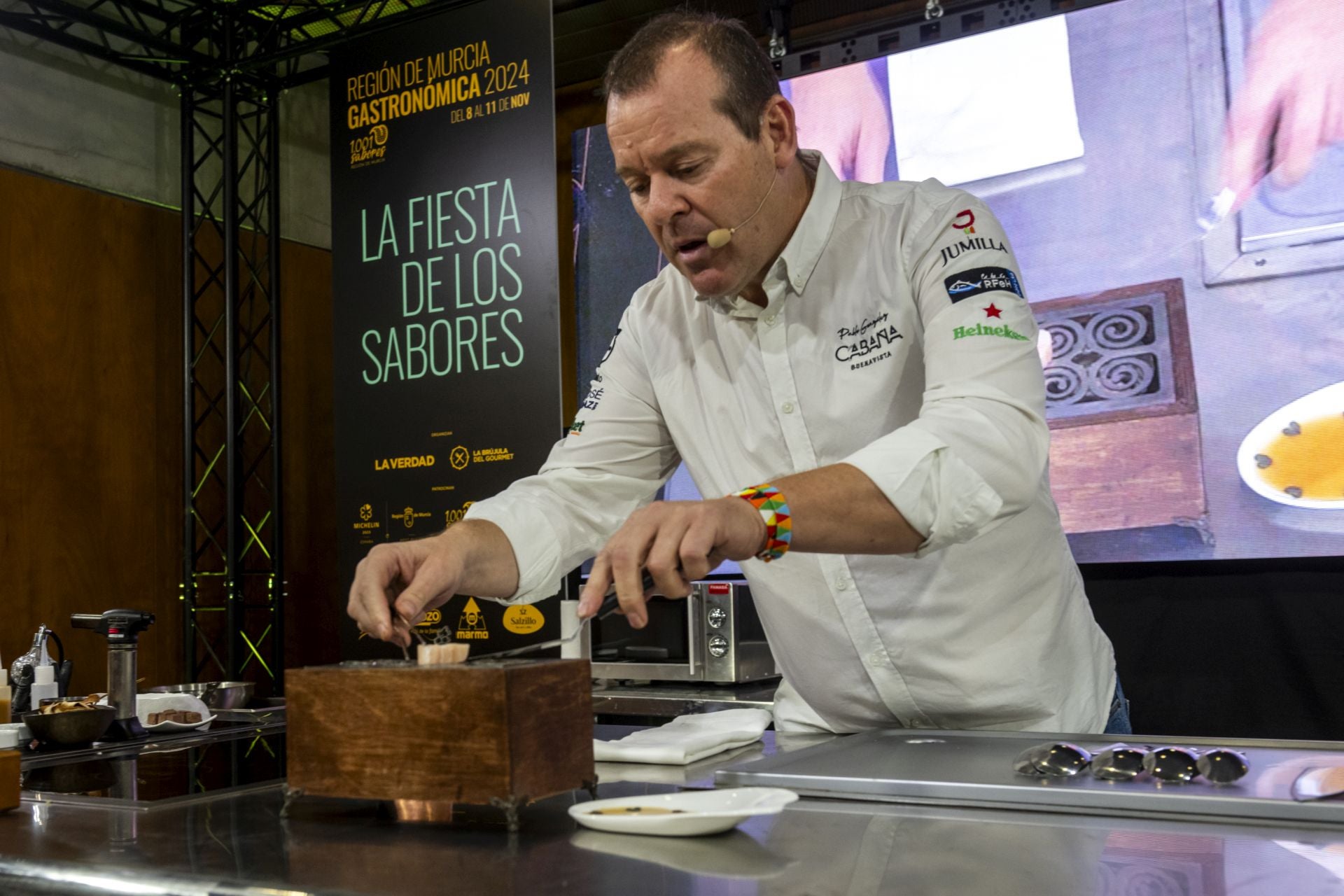 Pablo González Conejero cede el protagonismo a los cítricos y las verduras en Región de Murcia Gastronómica