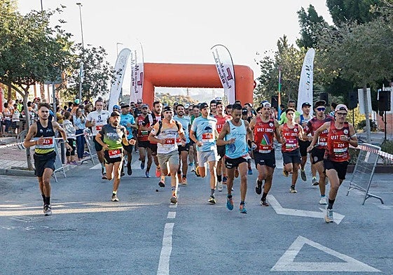 Imagen de archivo de una carrera en Lorca.