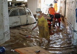 Imagen de archivo de las inundaciones de Águilas por la DANA de 2023.