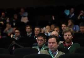 Un auditorio muy atento.