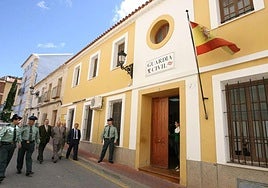 Imagen de archivo del actual cuartel de la Guardia Civil de Alhama.