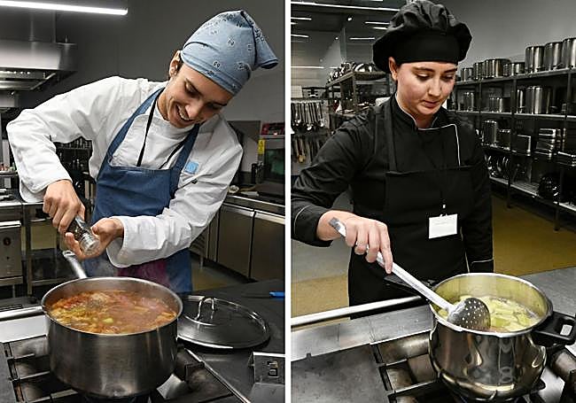 Daniel Vera, segundo premio, y Concha Velasco García-Servet, tercera.