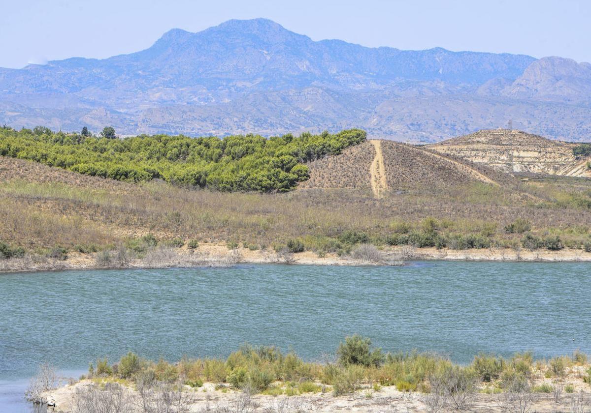 Embalse de Santomera, en una imagen de archivo.