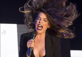 La cantante Ruth Lorenzo, durante una actuación, en una imagen de archivo.