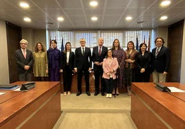 El consejero Juan José Pedreño en la Reunión de la Comisión de Sanidad y Política Social.