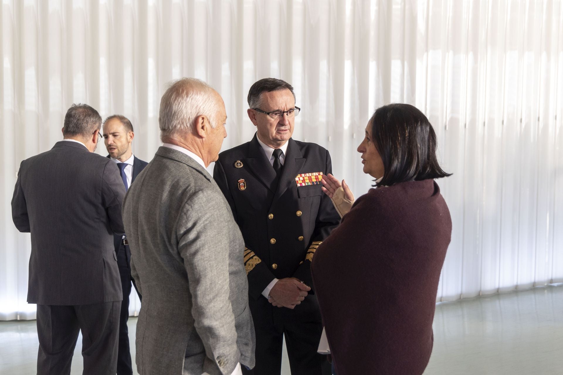 Aula de Seguridad y Fuerzas Armadas en Cartagena, en imágenes