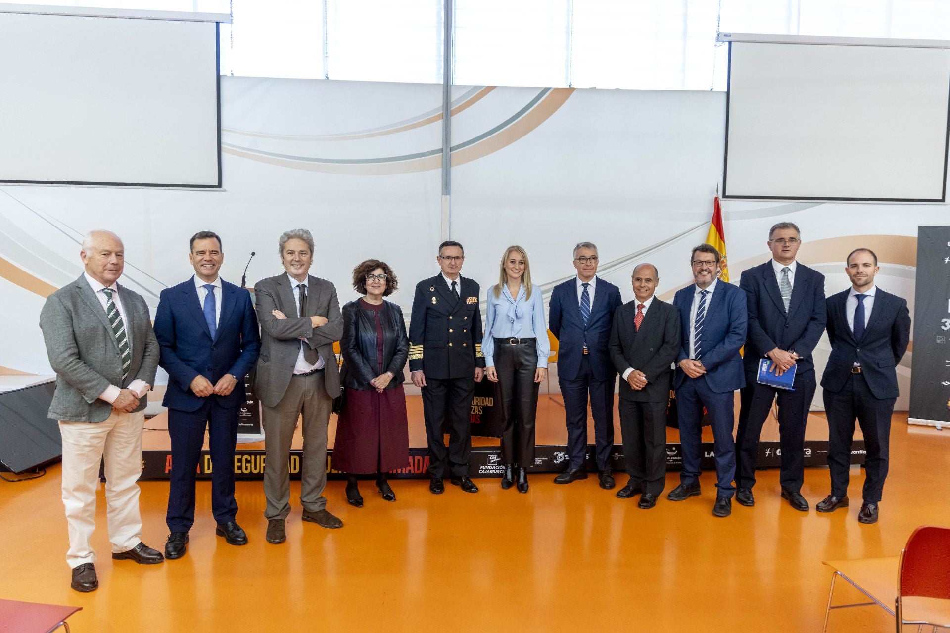 Aula de Seguridad y Fuerzas Armadas en Cartagena, en imágenes