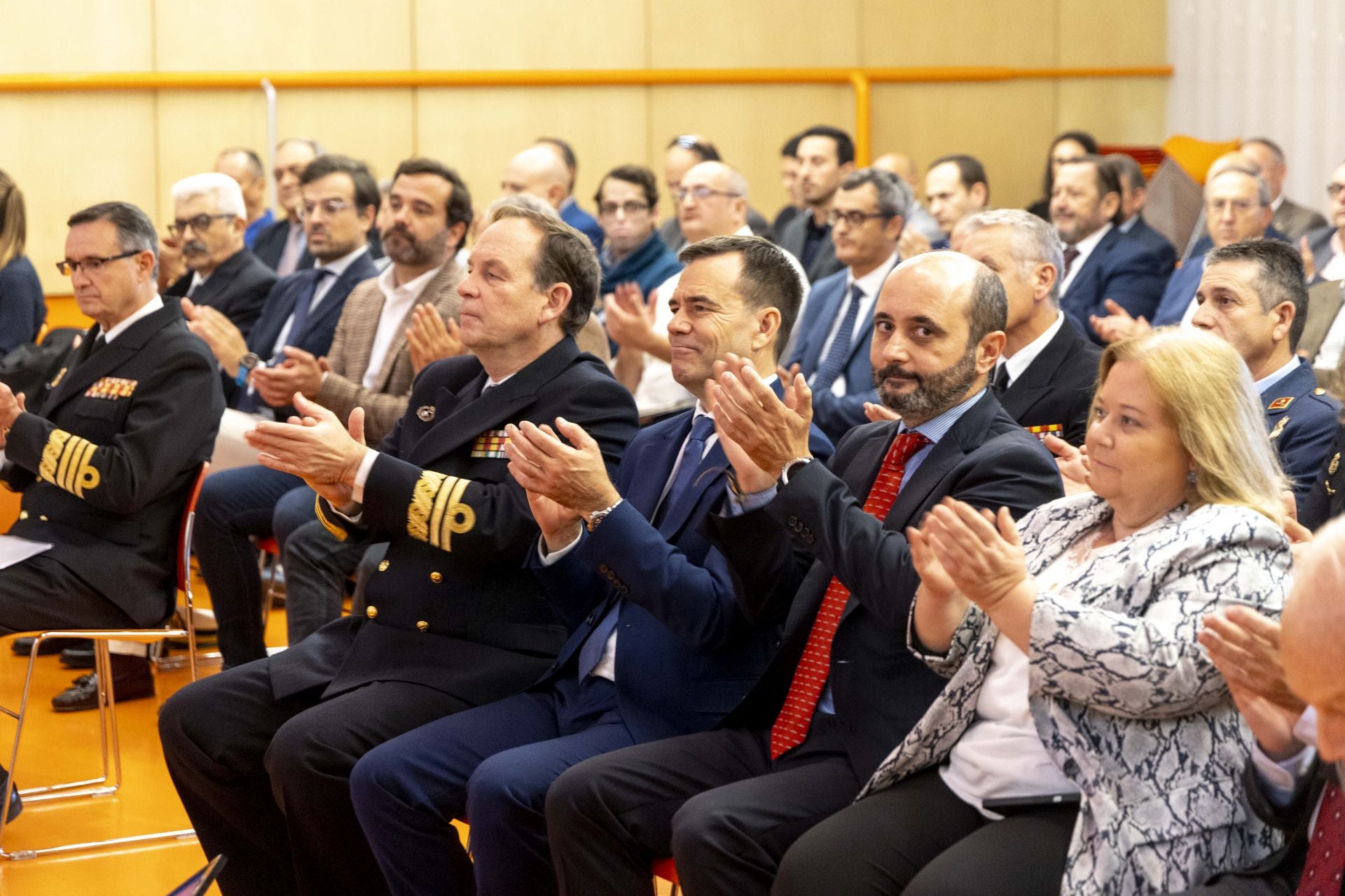 Aula de Seguridad y Fuerzas Armadas en Cartagena, en imágenes