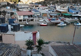 Viviendas en La Algameca Chica, en imagen de archivo.