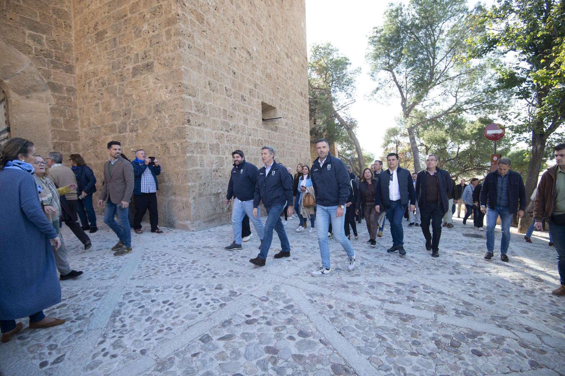 La visita de Alberto Núñez Feijóo a Caravaca, en imágenes