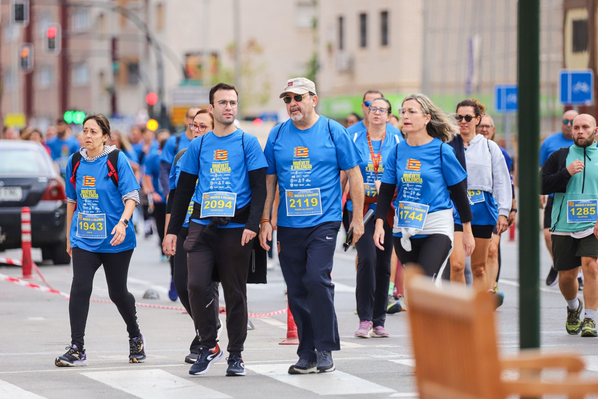 La carrera solidaria &#039;Muévete X Valencia&#039;, en imágenes (I)