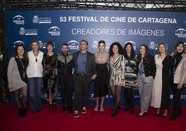 Las imágenes de Marta Nieto en el Festival Internacional de Cine de Cartagena