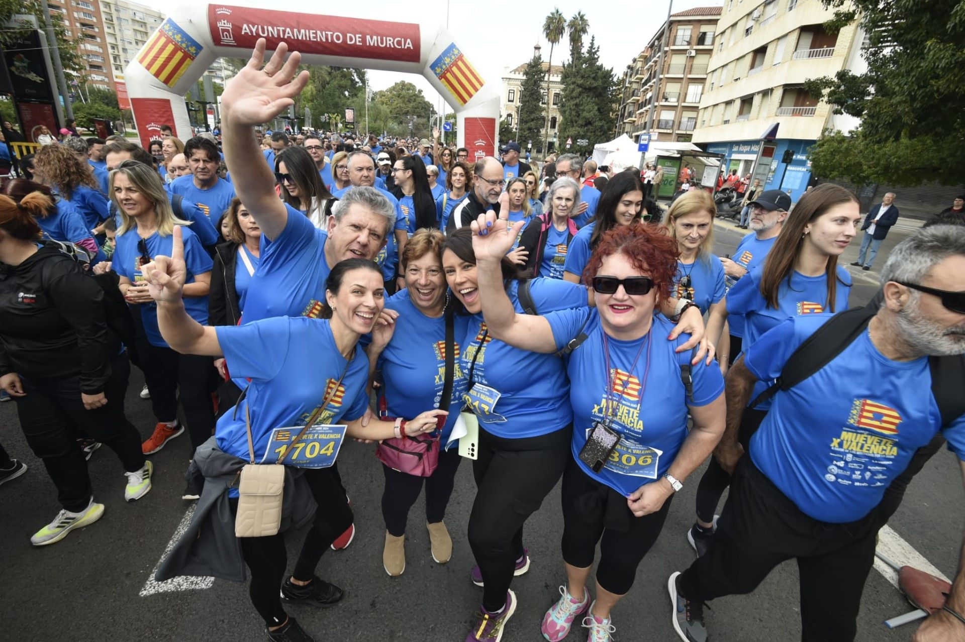 La carrera solidaria &#039;Muévete X Valencia&#039;, en imágenes (I)