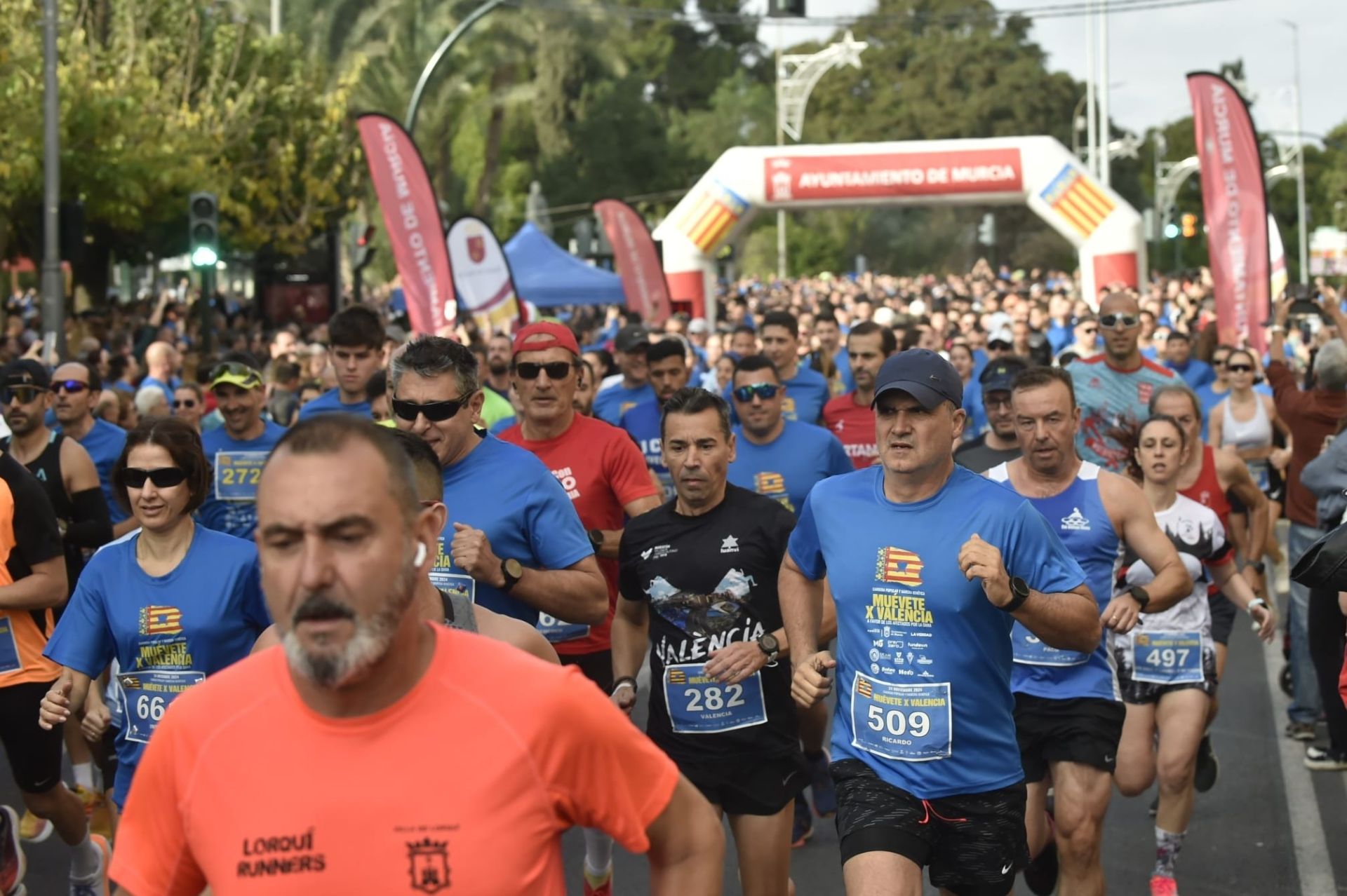 La carrera solidaria &#039;Muévete X Valencia&#039;, en imágenes (I)