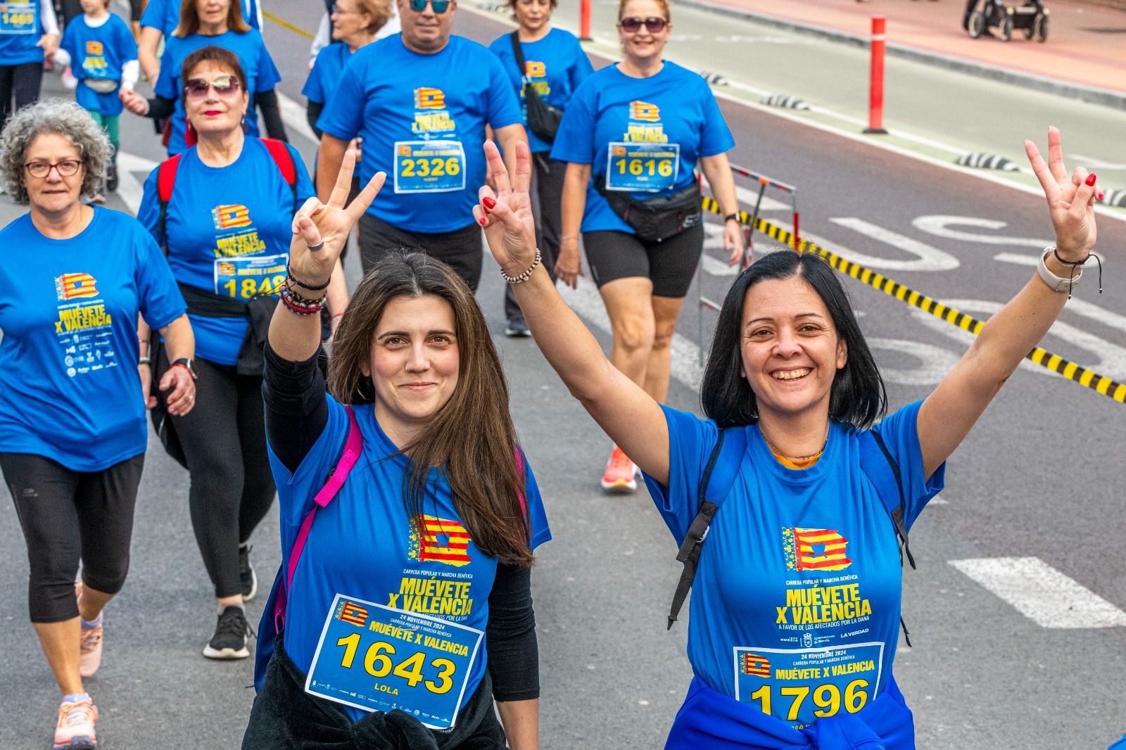 La carrera solidaria &#039;Muévete X Valencia&#039;, en imágenes (I)