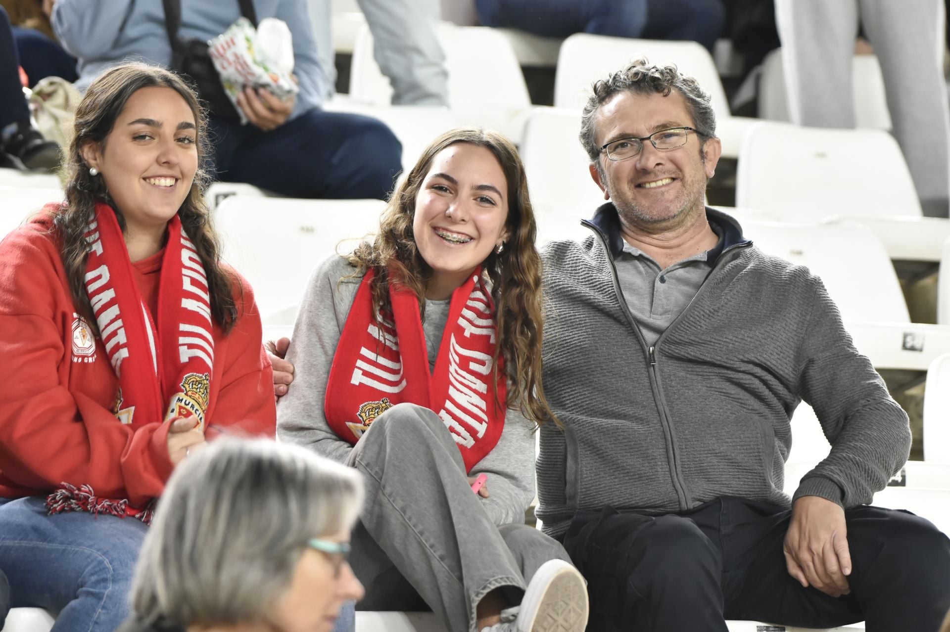 El empate del Real Murcia frente al Atlético Sanluqueño, en imágenes