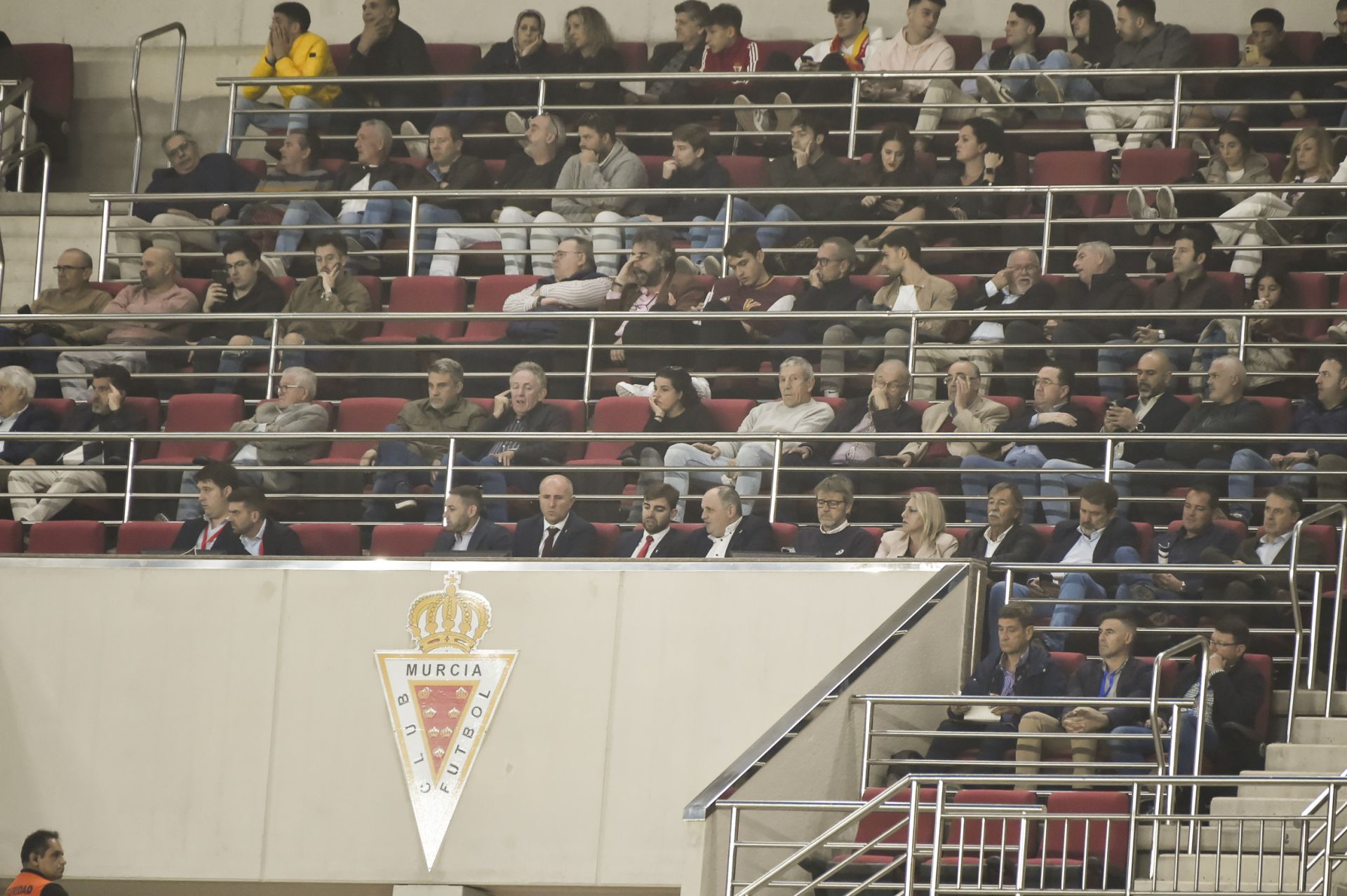 El empate del Real Murcia frente al Atlético Sanluqueño, en imágenes