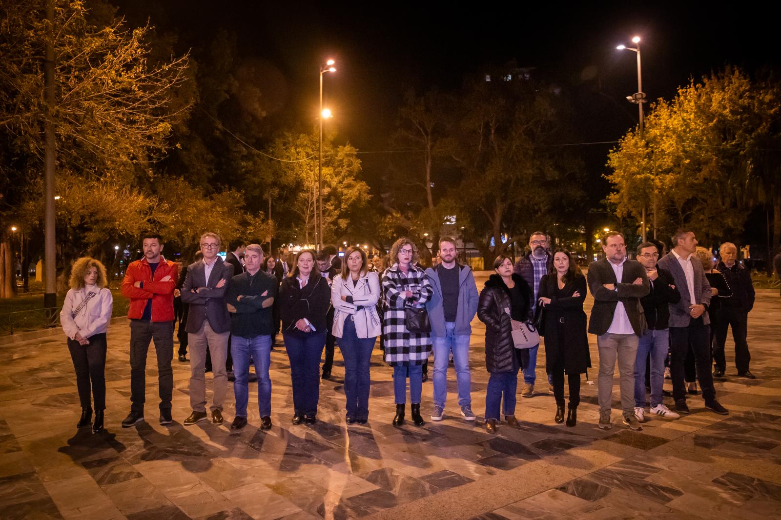 Las imágenes de la marcha del 25-N contra la violencia de género en Orihuela