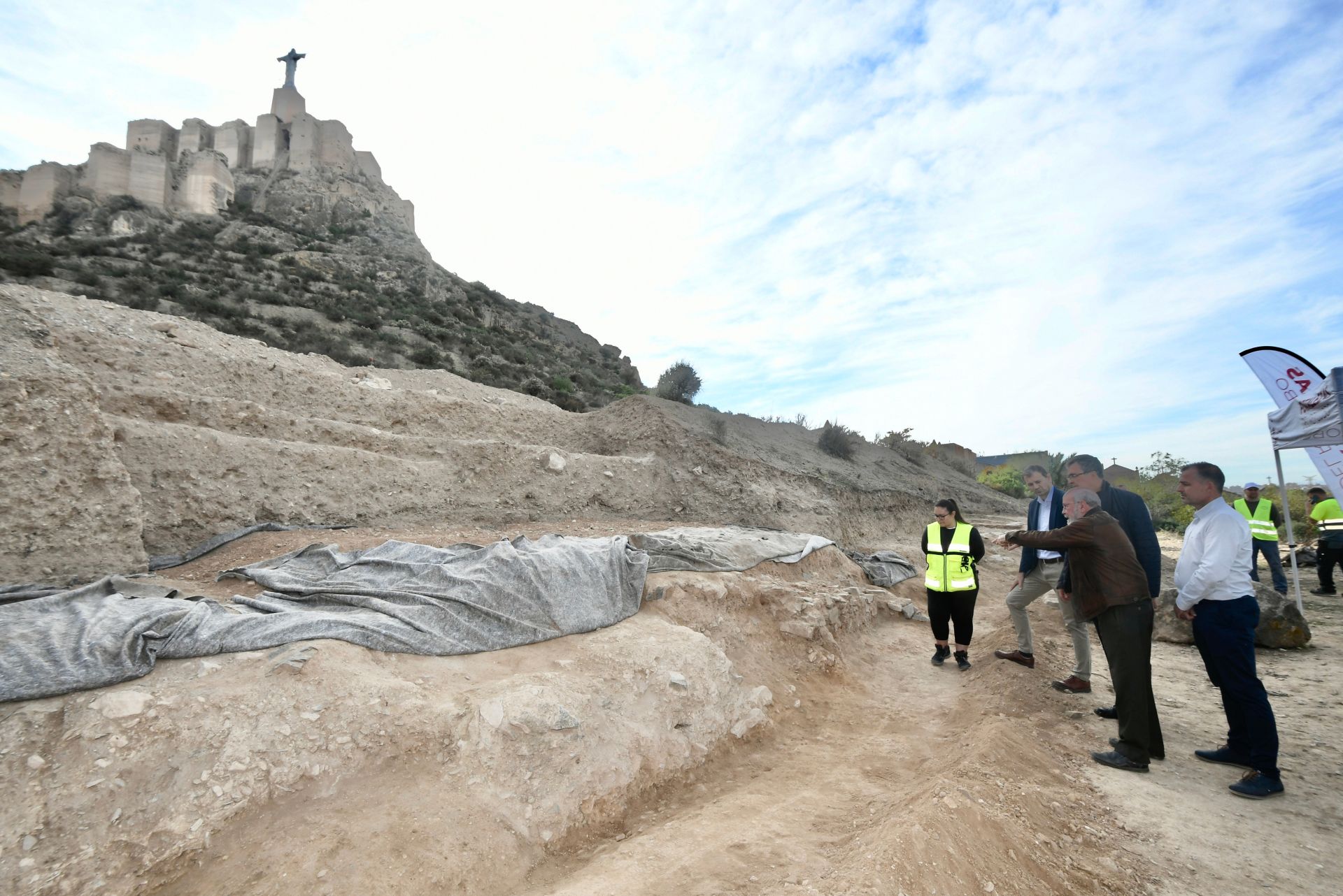 Descubrimiento de un yacimiento íbero en Monteagudo, en imágenes