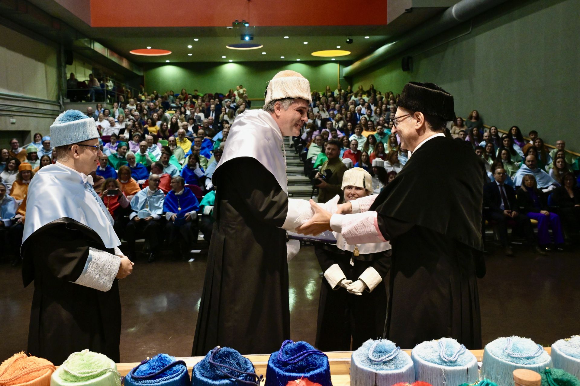 Acto de investidura de doctores de la Universidad de Murcia, en imágenes