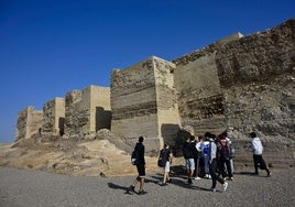 Visita al Castillejo en una imagen de archivo.