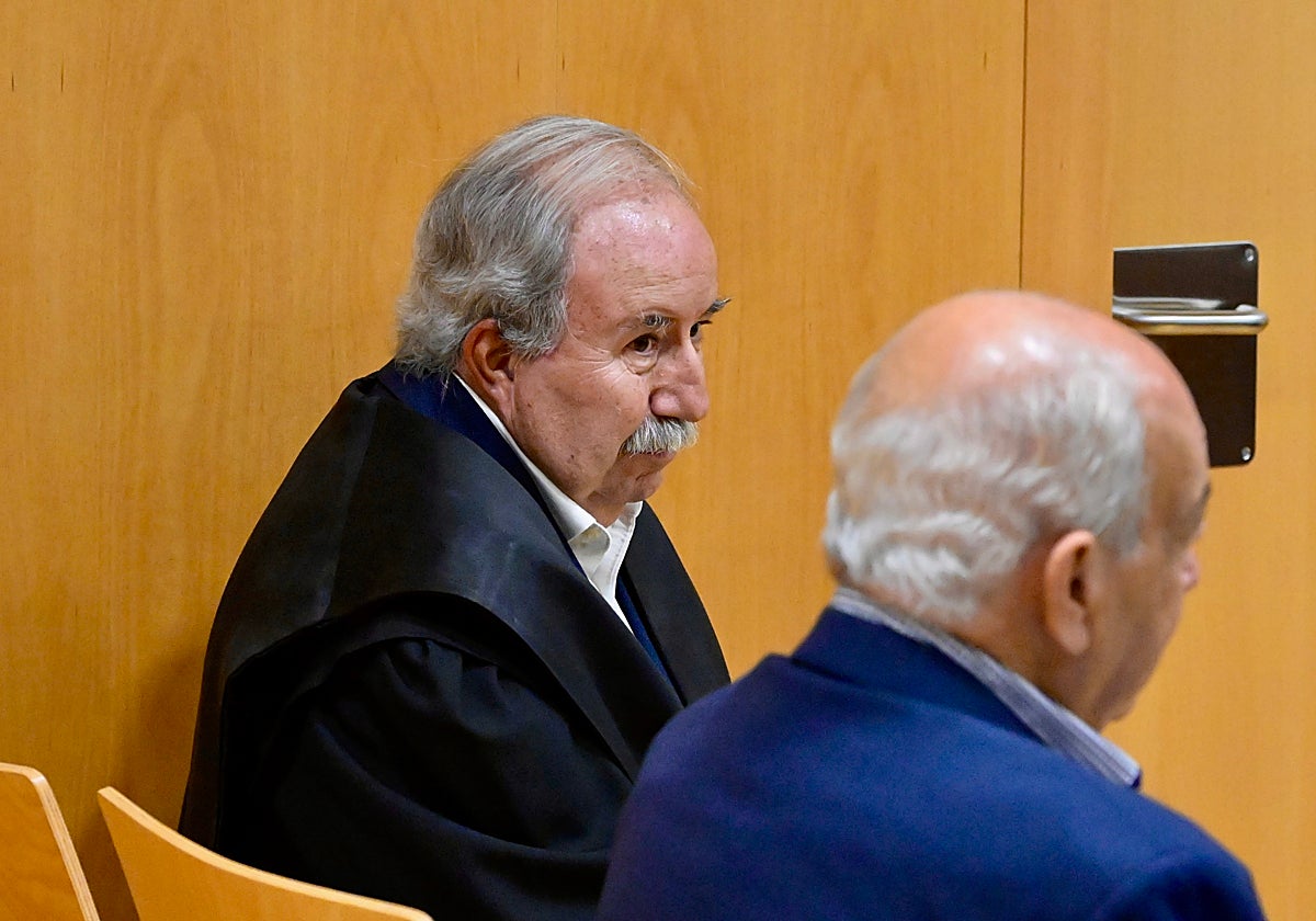 El exconcejal de Urbanismo, Fernando Berberena, durante el juicio por la barraca ilegal de Javalí Nuevo este año.