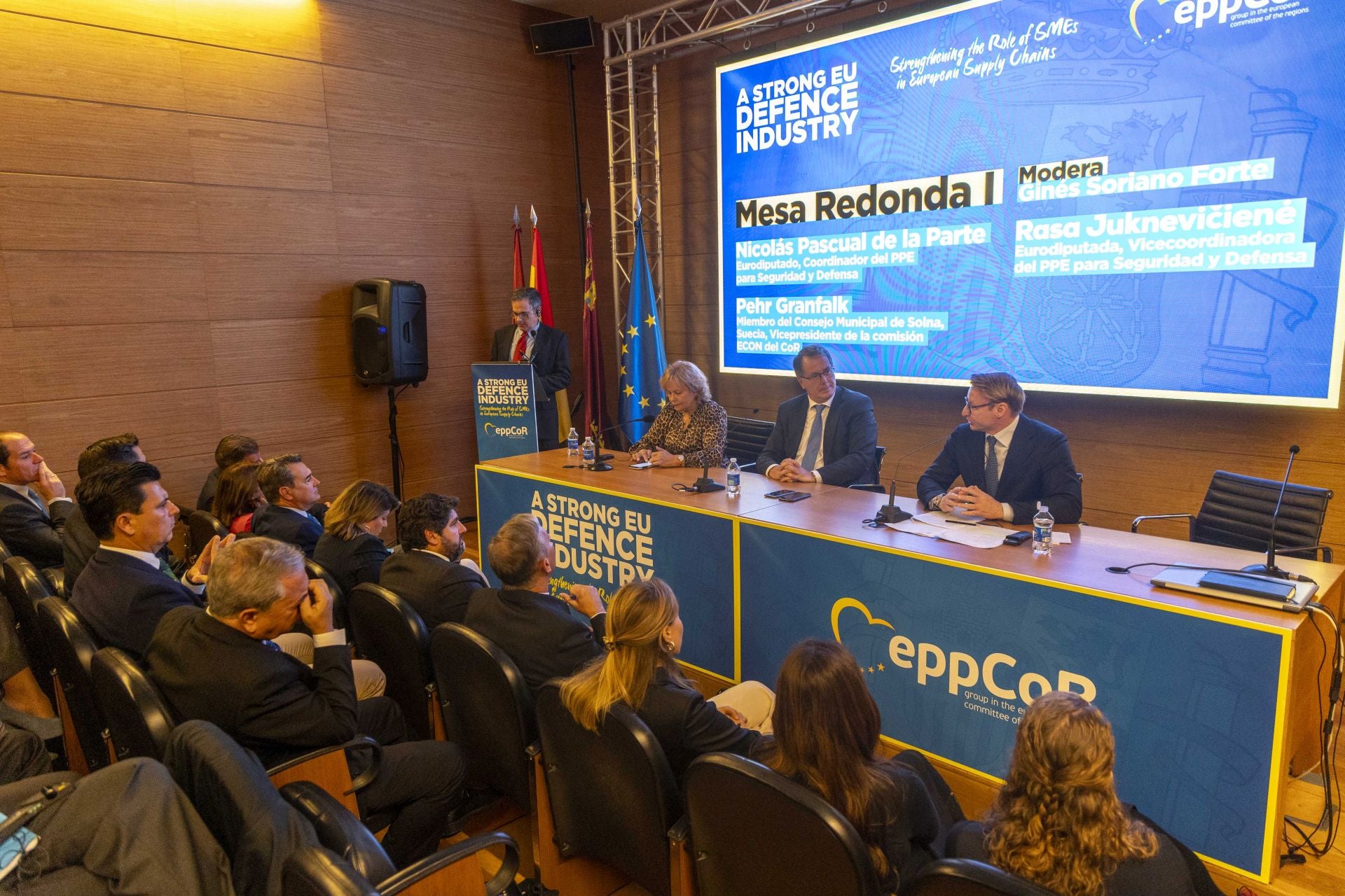 Las jornadas europeas de defensa en Cartagena, en imágenes