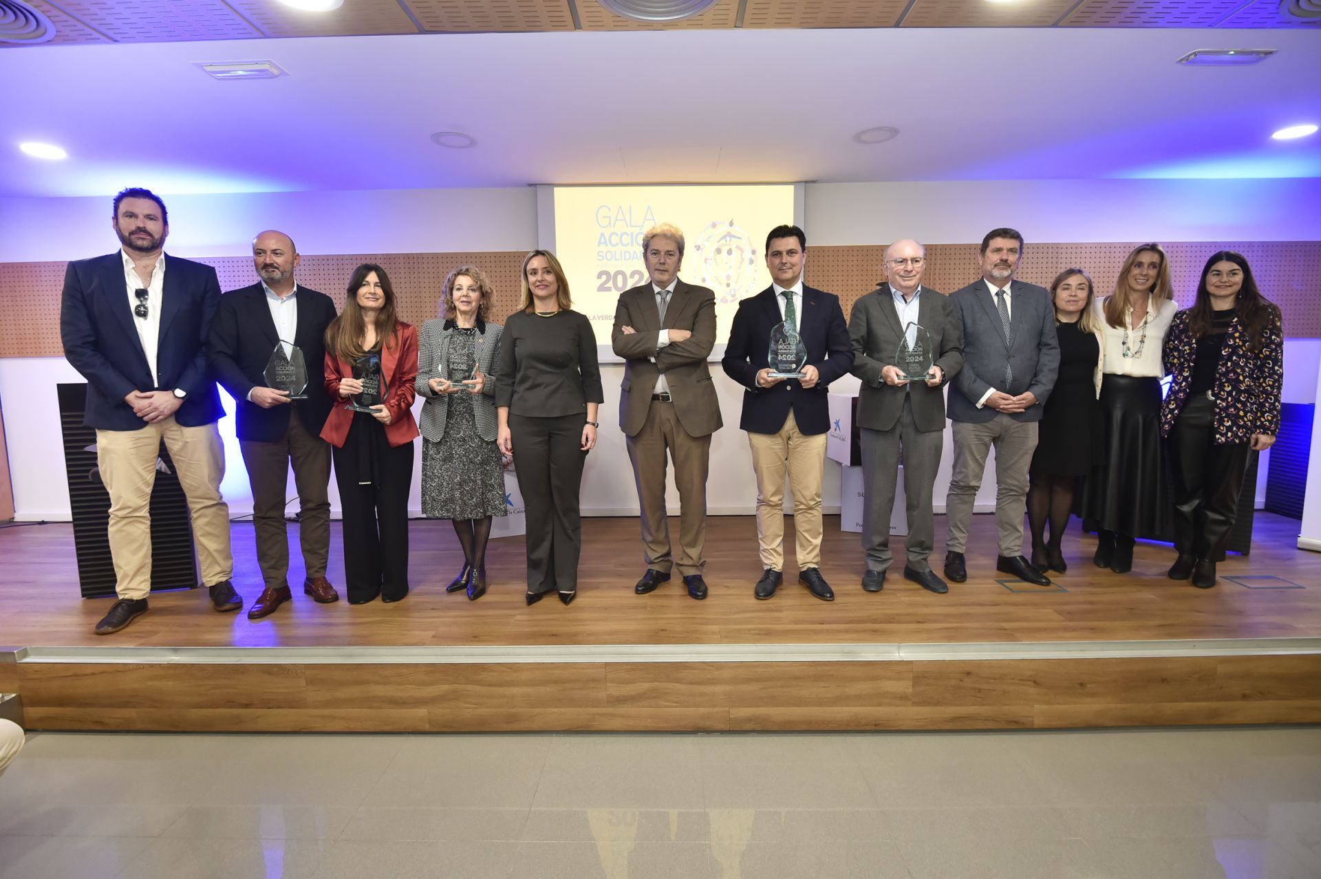 La Gala de Acción Solidaria de Fundación &#039;la Caixa&#039; y LA VERDAD, en imágenes