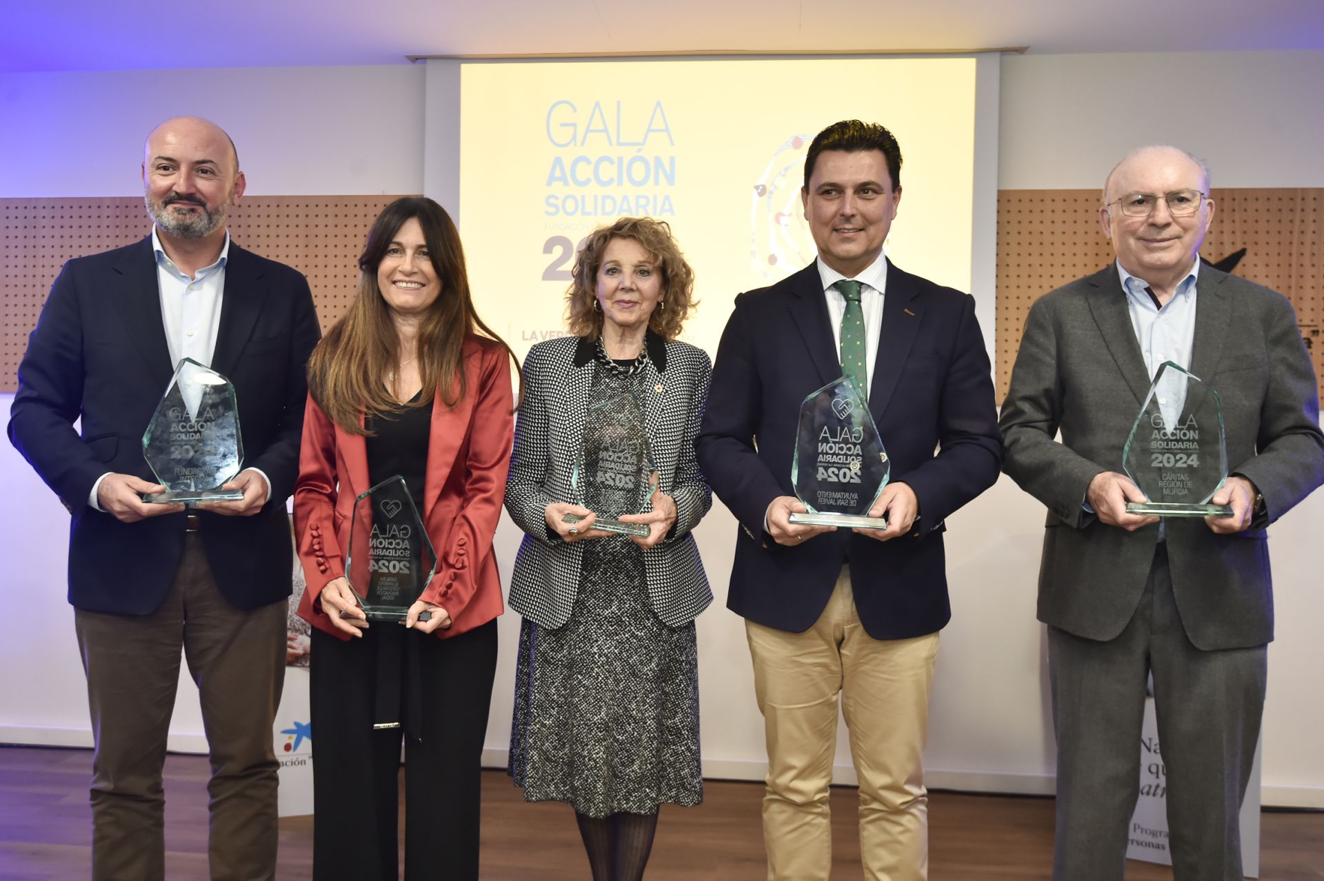 La Gala de Acción Solidaria de Fundación &#039;la Caixa&#039; y LA VERDAD, en imágenes