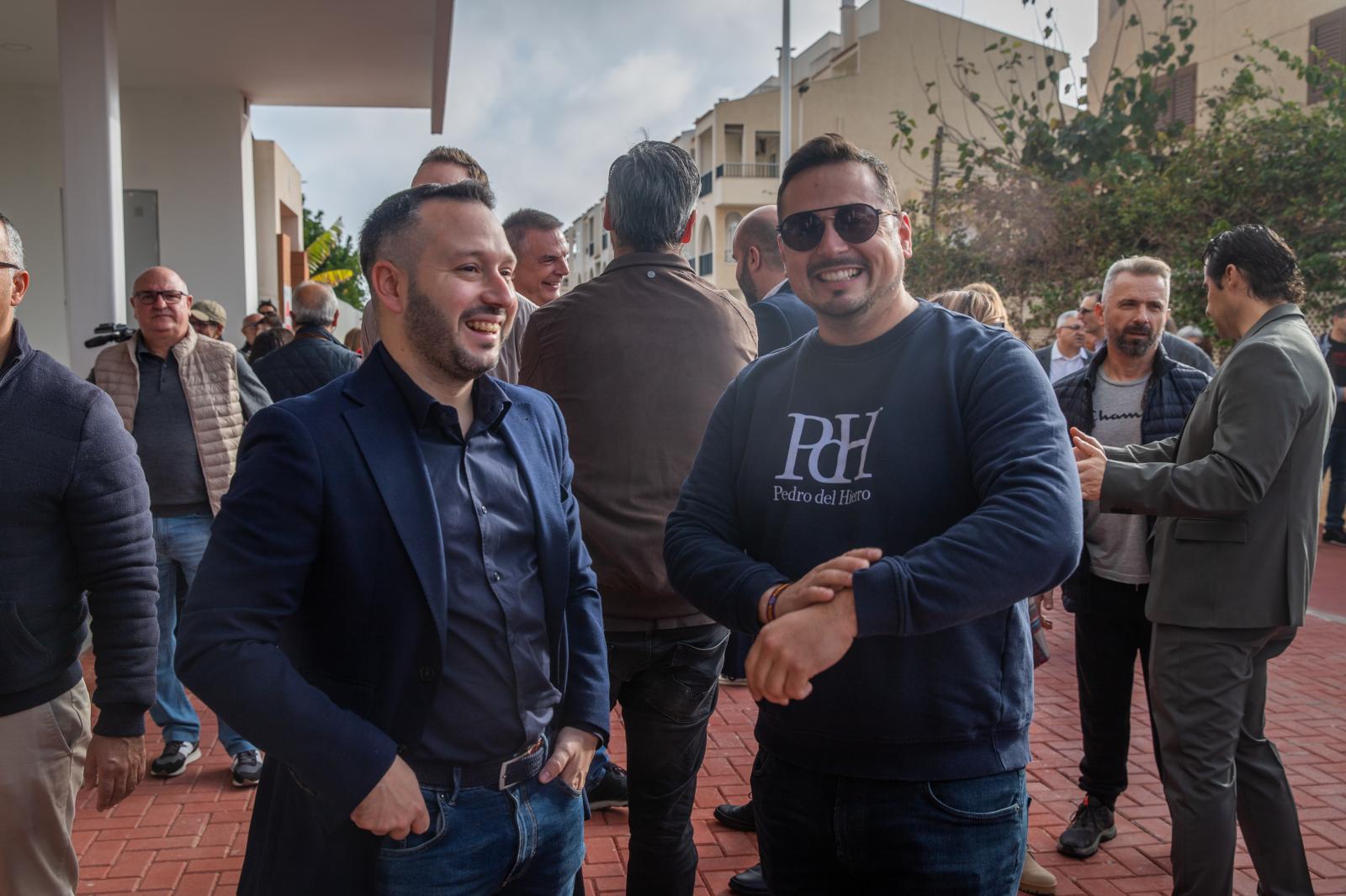 La inauguración del nuevo pabellón polideportivo de La Mata, en imágenes