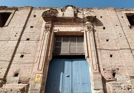 Fachada principal del convento de los Mínimos de Alcantarilla.