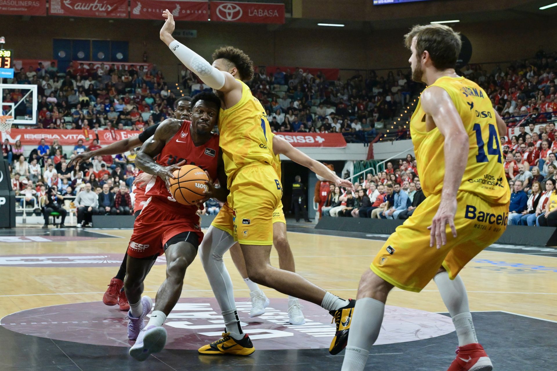 La derrota del UCAM Murcia frente al Gran Canaria, en imágenes