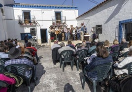 Encuentro de cuadrillas en Perín, en imágenes