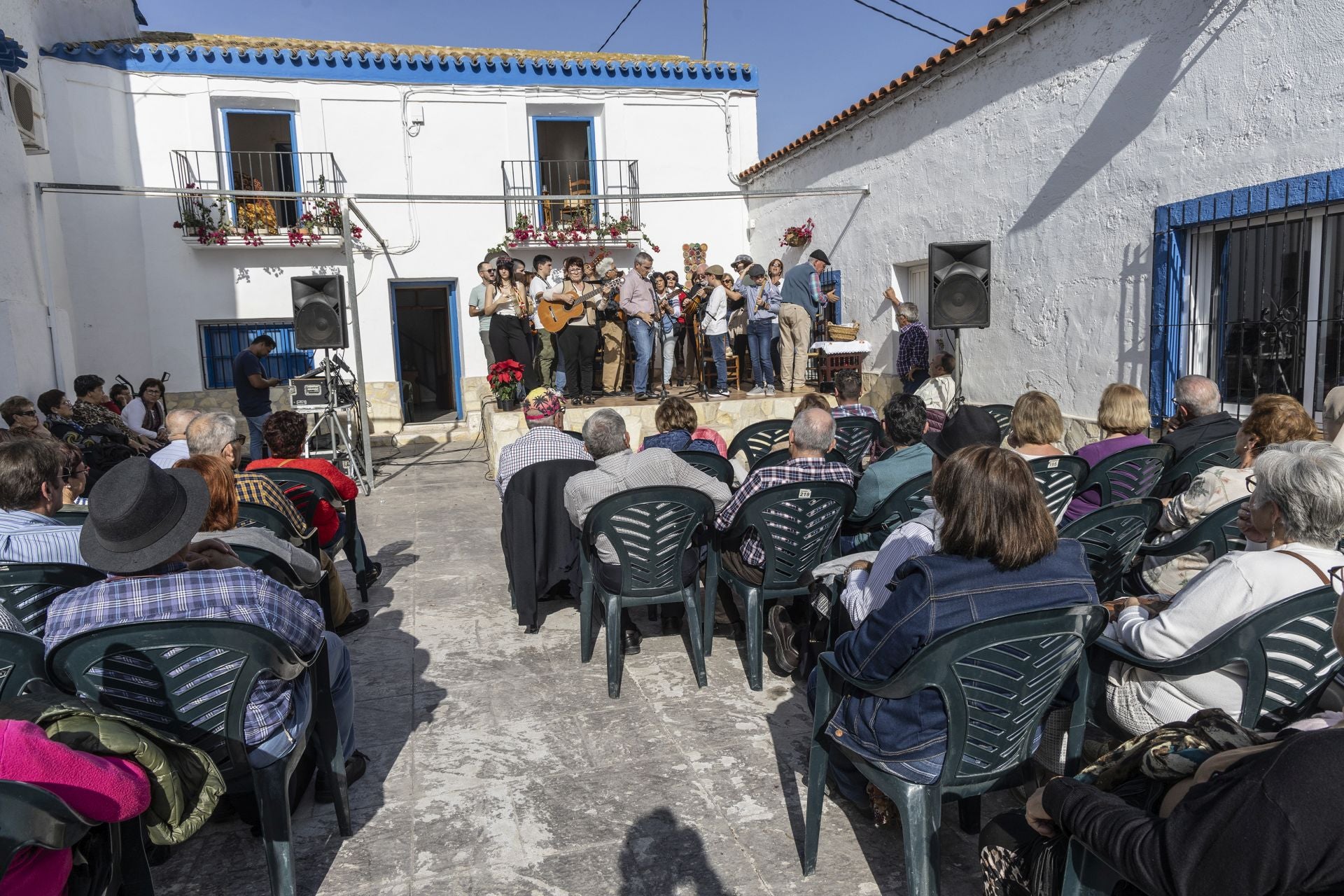 Encuentro de cuadrillas en Perín, en imágenes