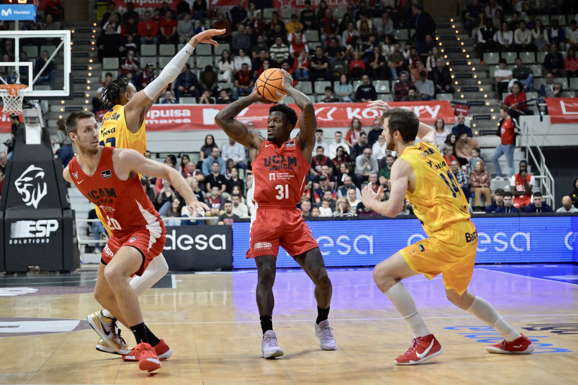 La derrota del UCAM Murcia frente al Gran Canaria, en imágenes