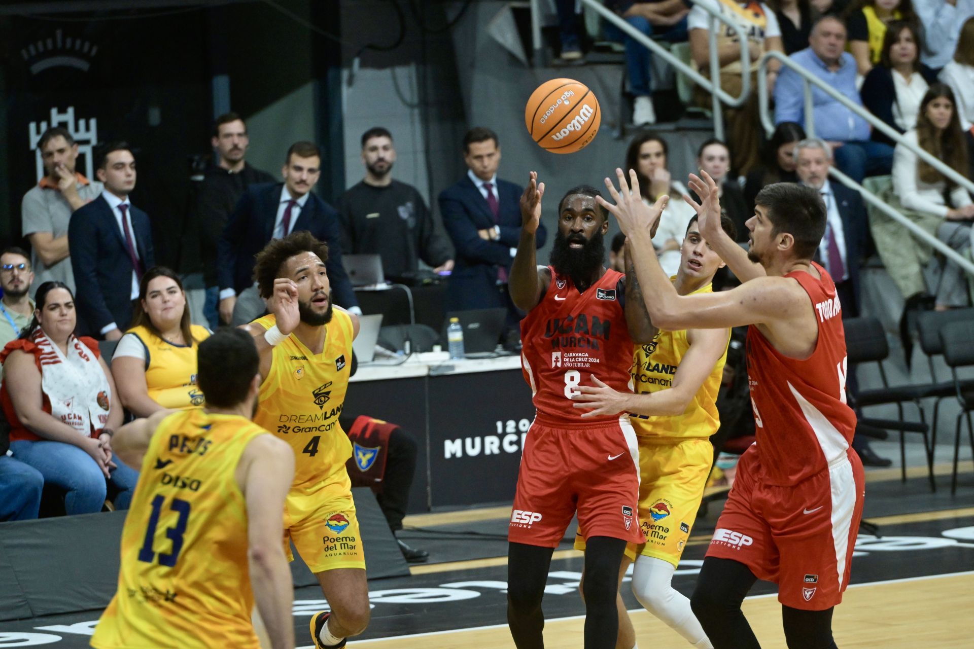 La derrota del UCAM Murcia frente al Gran Canaria, en imágenes