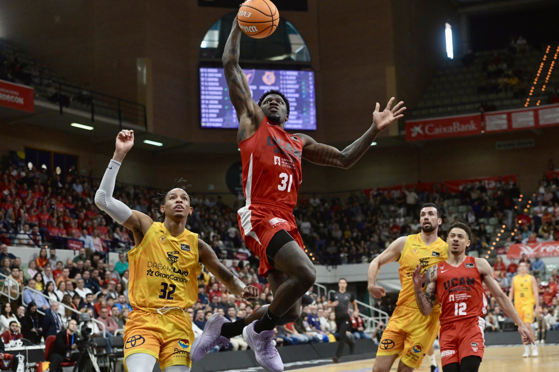 La derrota del UCAM Murcia frente al Gran Canaria, en imágenes