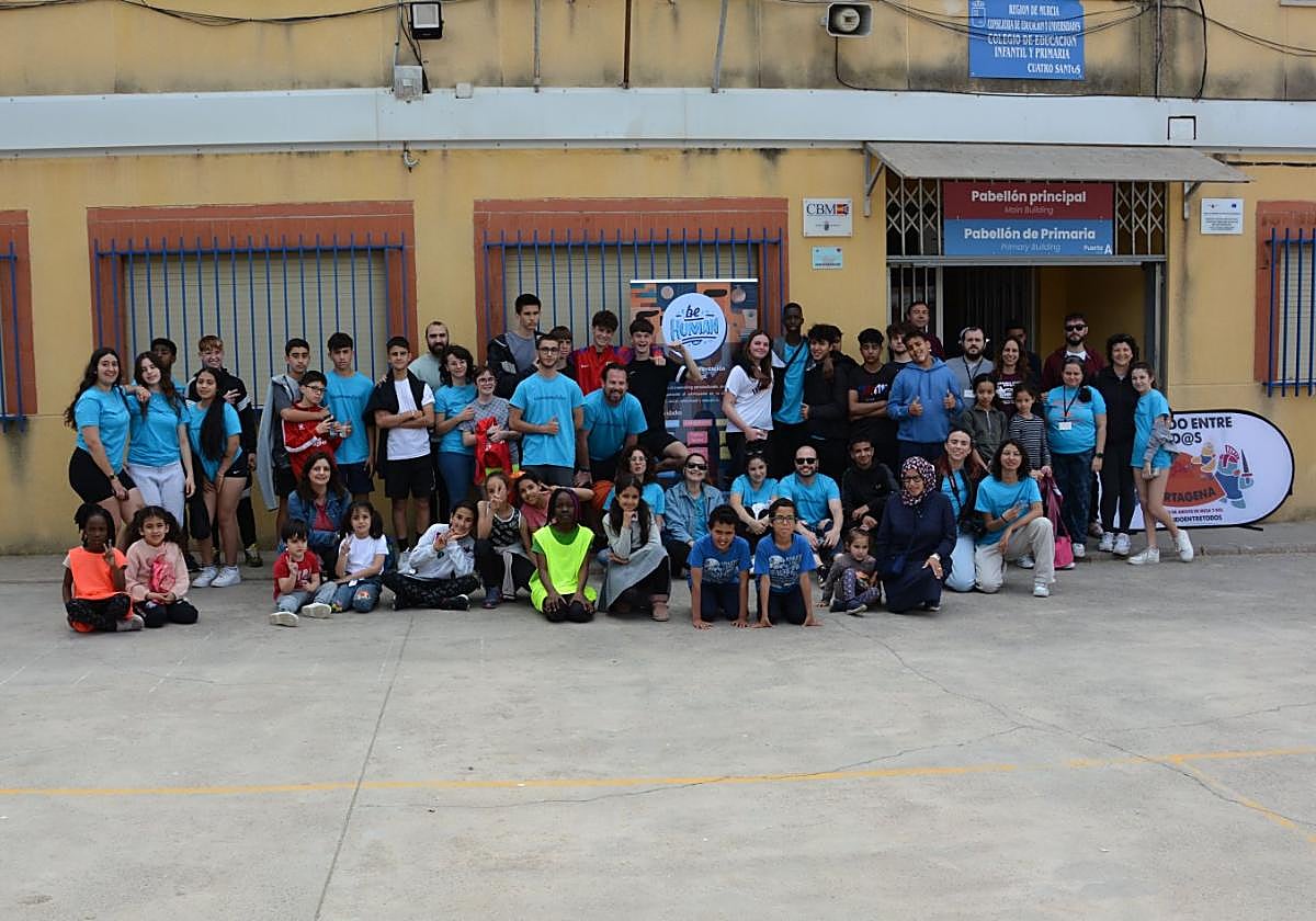 Jornada comunitaria del proyecto Be Human.