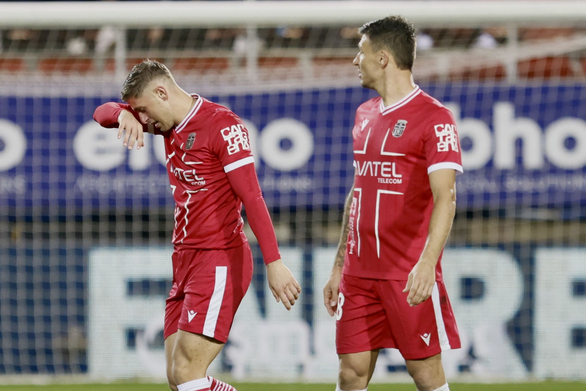 La derrota del Cartagena frente al Eibar, en imágenes