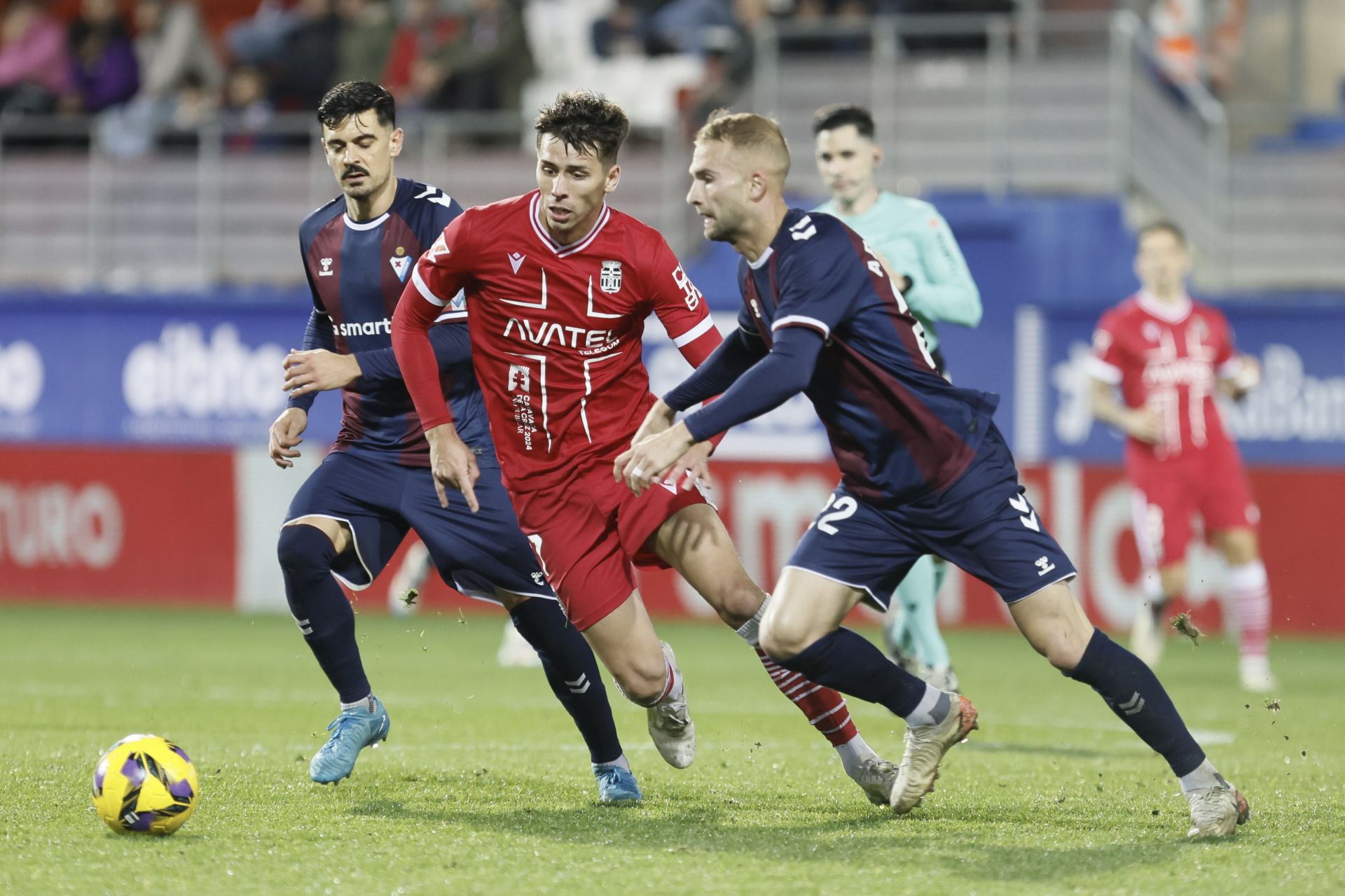 La derrota del Cartagena frente al Eibar, en imágenes