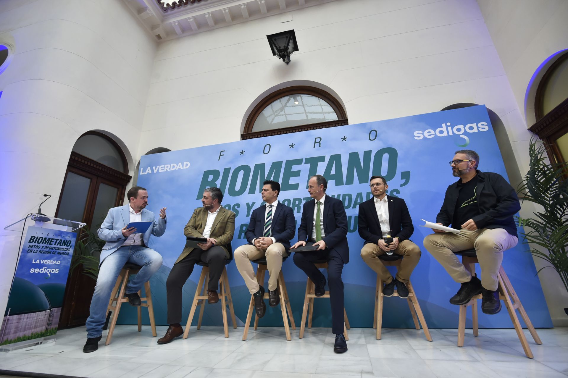 Las imágenes del foro &#039;Biometano: Retos y Oportunidades en la Región de Murcia&#039;
