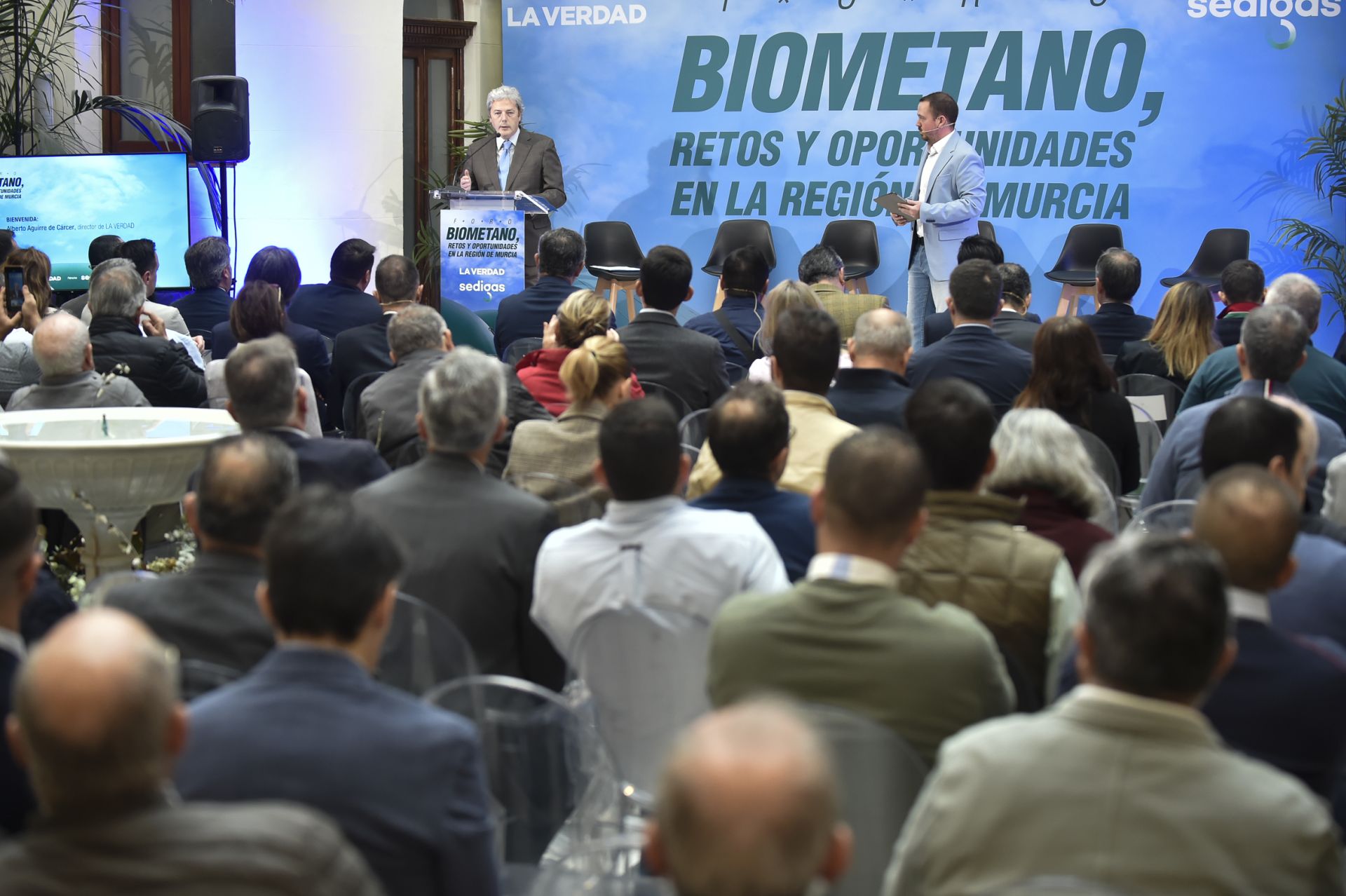 Las imágenes del foro &#039;Biometano: Retos y Oportunidades en la Región de Murcia&#039;