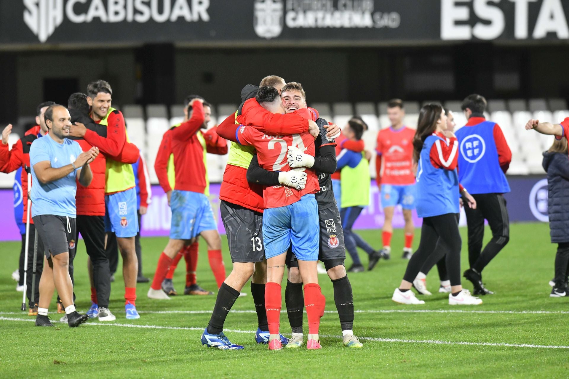 La épica victoria de la Minera ante el Alavés, en imágenes