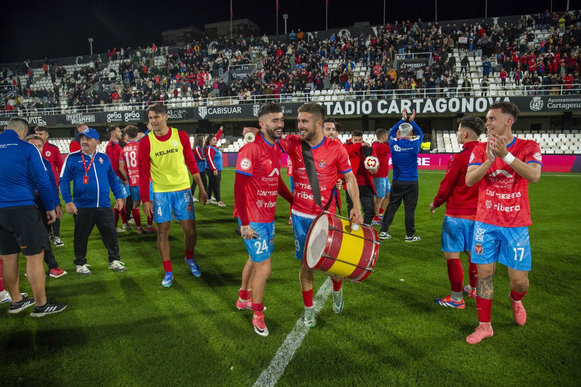 La épica victoria de la Minera ante el Alavés, en imágenes