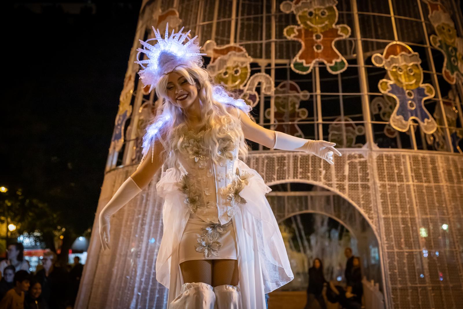 El encendido de las luces de Navidad de Orihuela, en imágenes